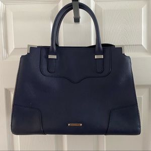 Rebecca Minkoff Navy Blue Amorous Satchel